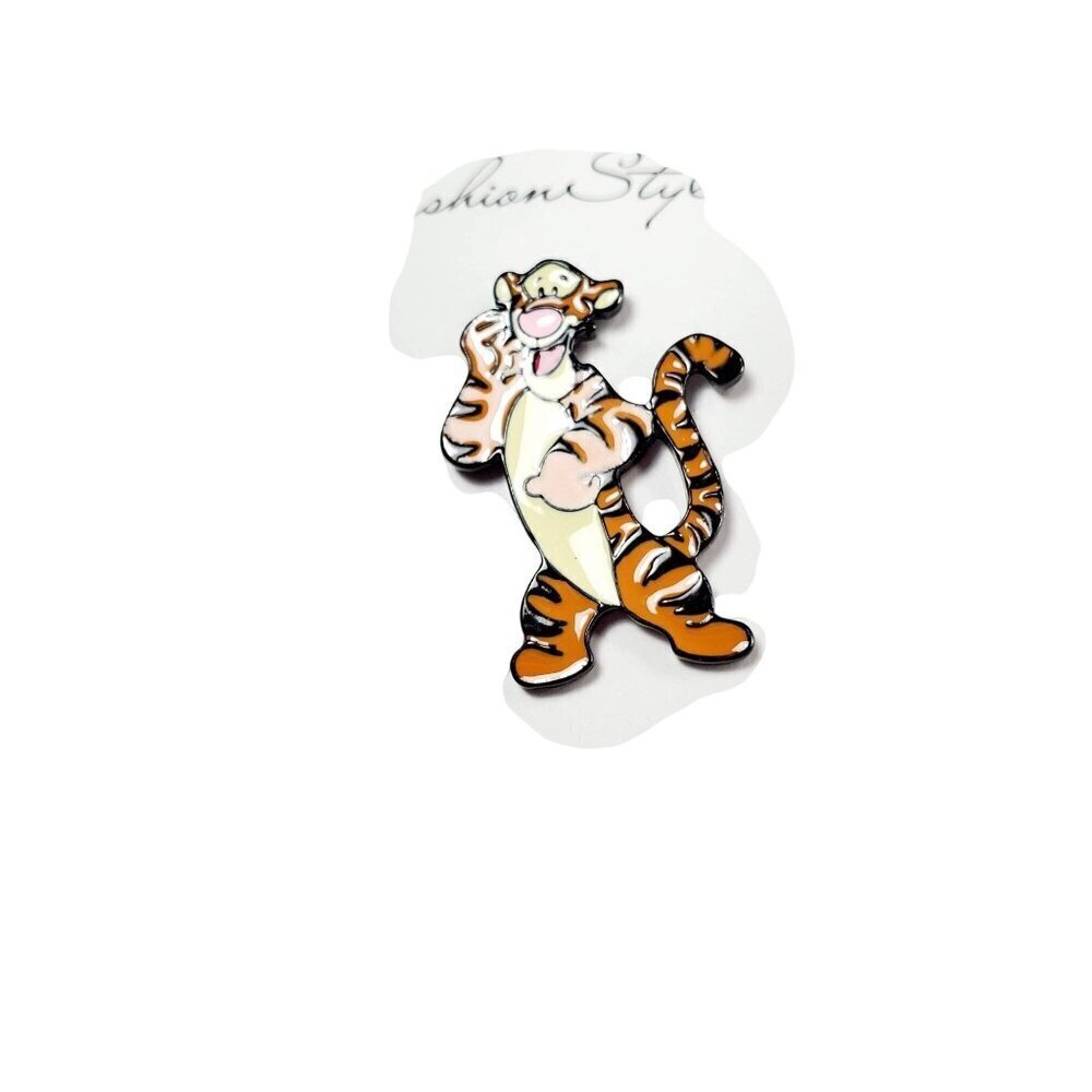 Tigger Winnie Pooh Lapel Pin Tiger Brooch Badge Accessories Jewelry Gift Pin